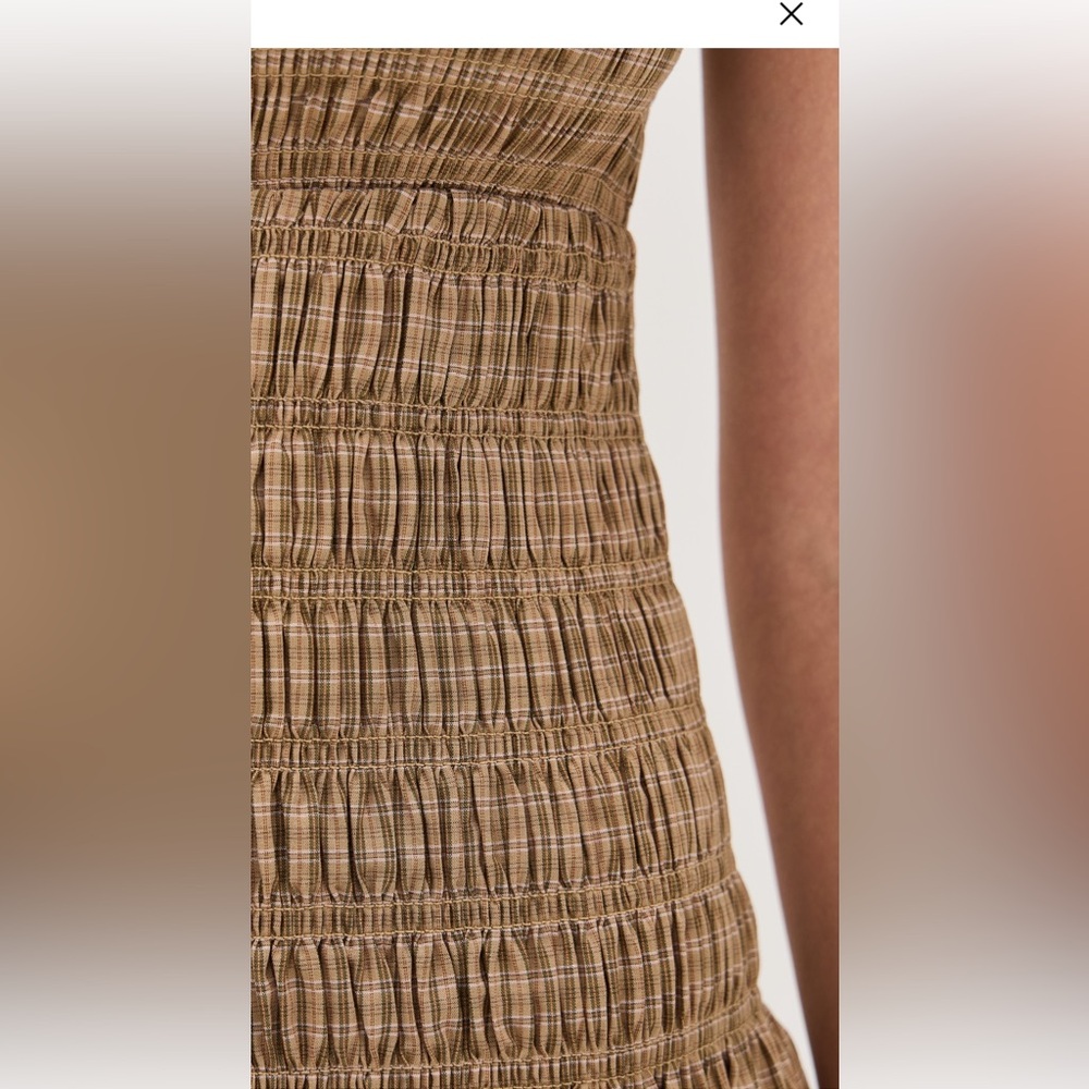 Wayf smock midi dress - Picture 4 of 9